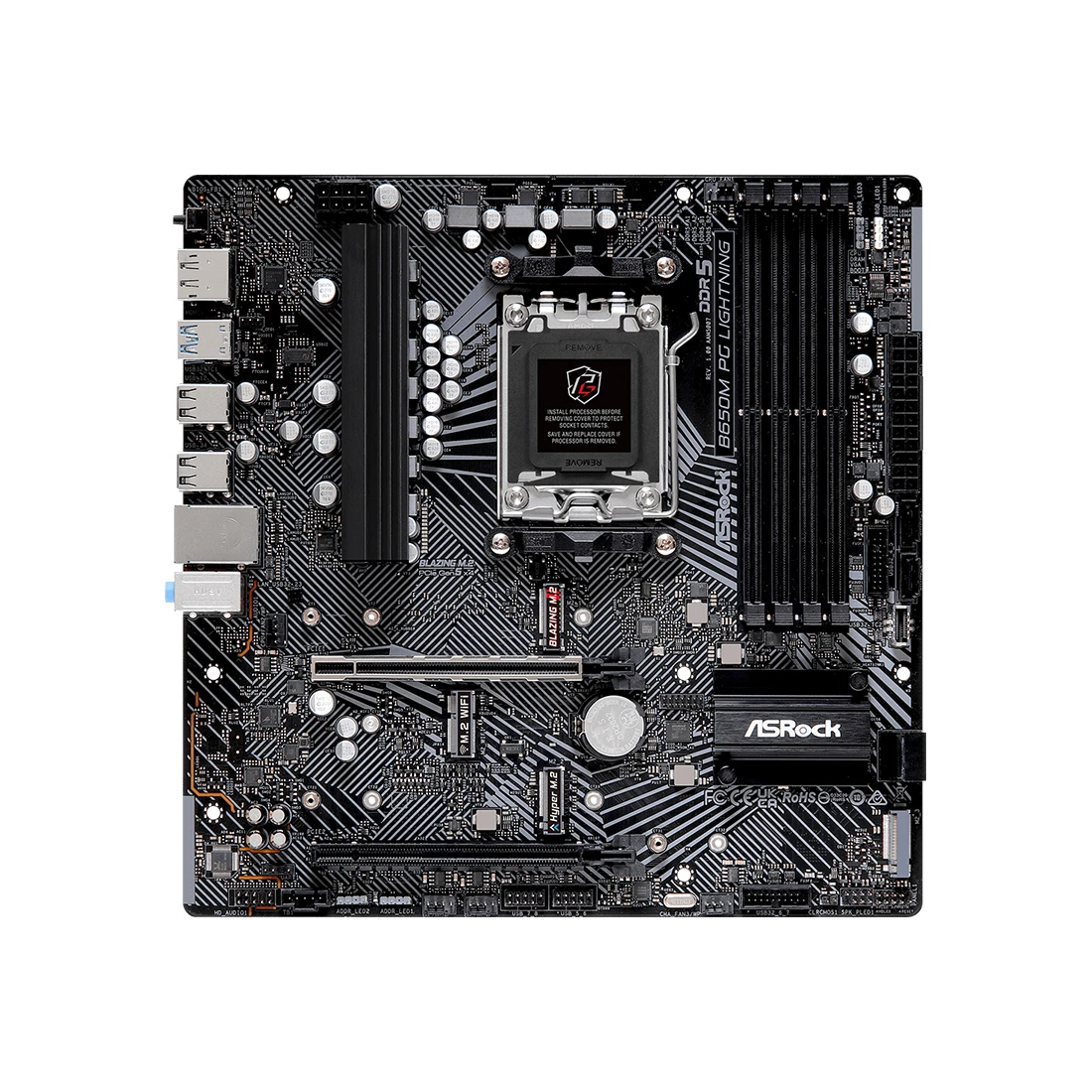 Материнская плата ASRock B650M PG LIGHTNING — 3