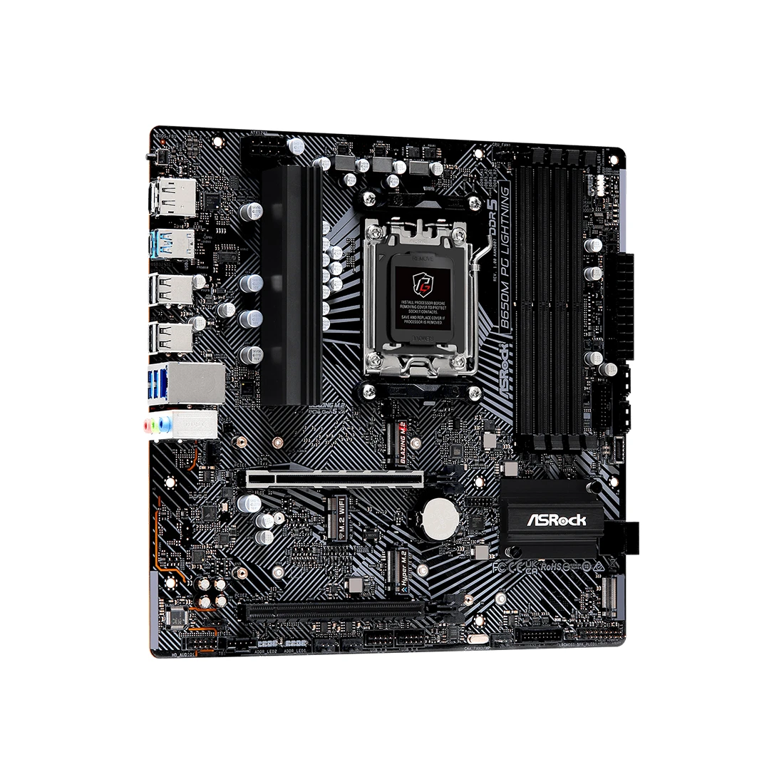 Материнская плата ASRock B650M PG LIGHTNING — 4