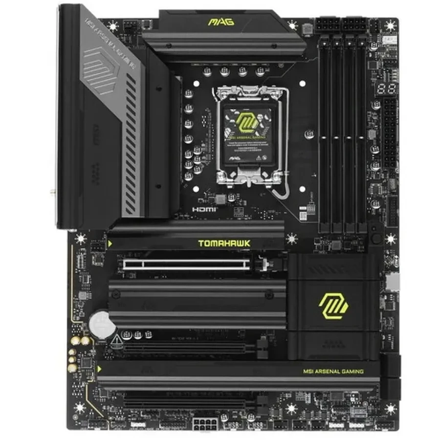 Материнская плата MSI MAG B850 TOMAHAWK WIFI AM5 B850 4xDDR5 4xSATA6G RAID 3xM.2 1xHDMI 2xType-C ATX — 3