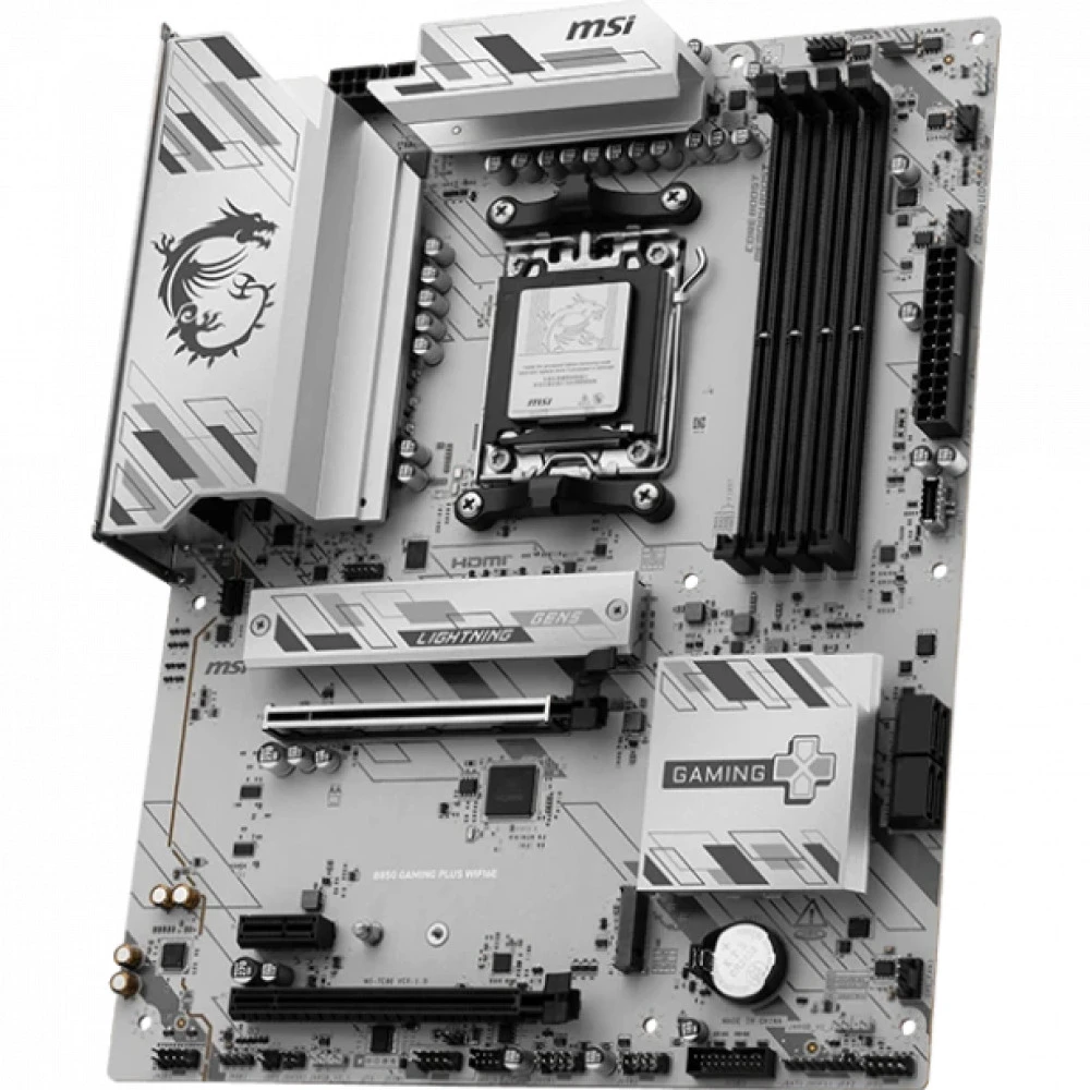 Материнская плата MSI B850 GAMING PLUS WIFI6E AM5 4xDDR5 4xSATA3 RAID 2xM.2 DP HDMI 2xType-C ATX — 2