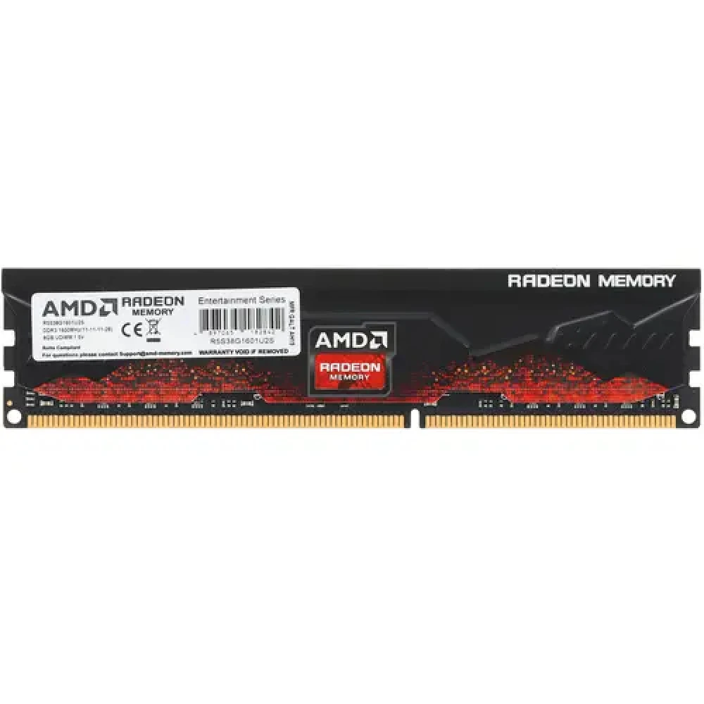 Оперативная память 8Gb DDR3 1600MHz AMD Radeon R5 Entertainment Series PC3-12800 R5S38G1601U2S — 4