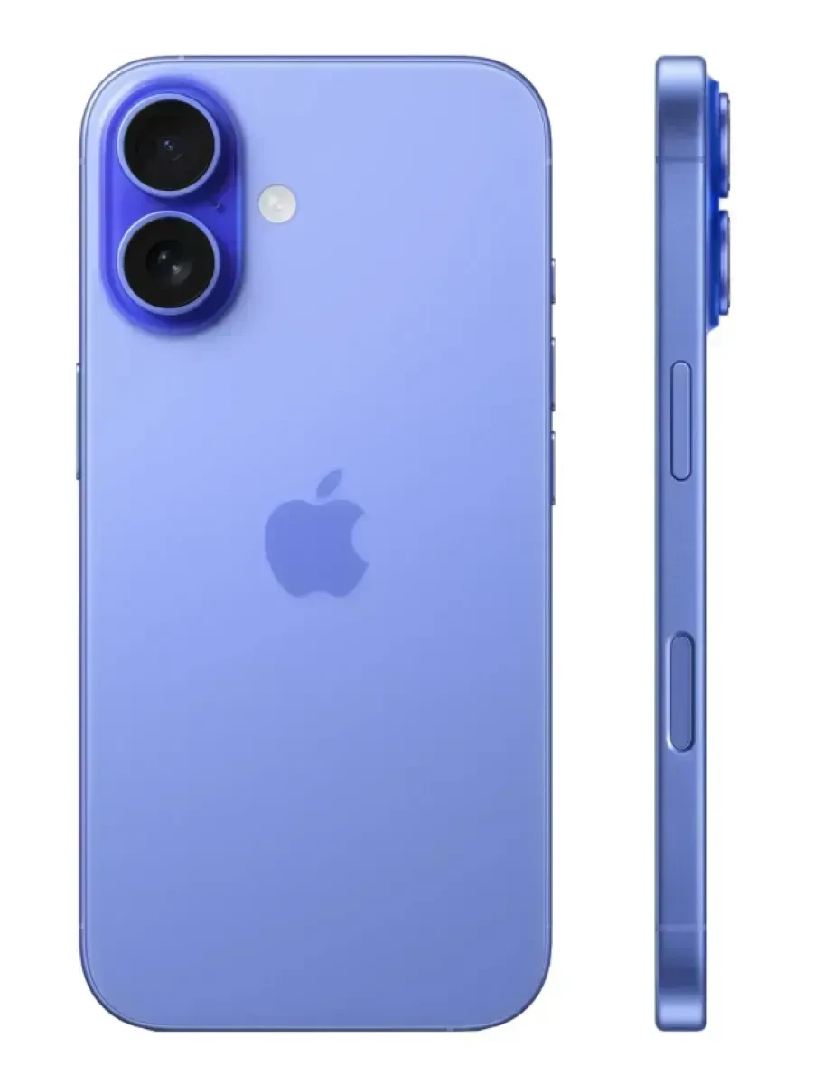 Смартфон Apple iPhone 16, 128GB, Ultramarine