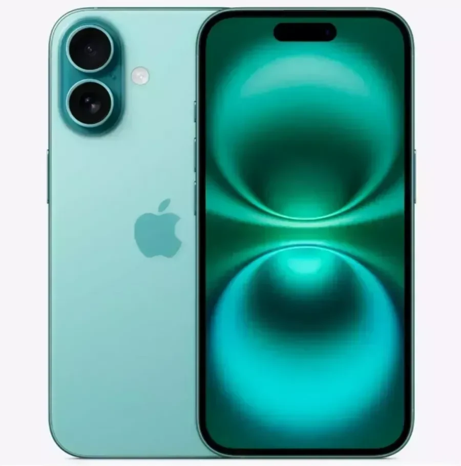Смартфон Apple iPhone 16, 128GB, Teal
