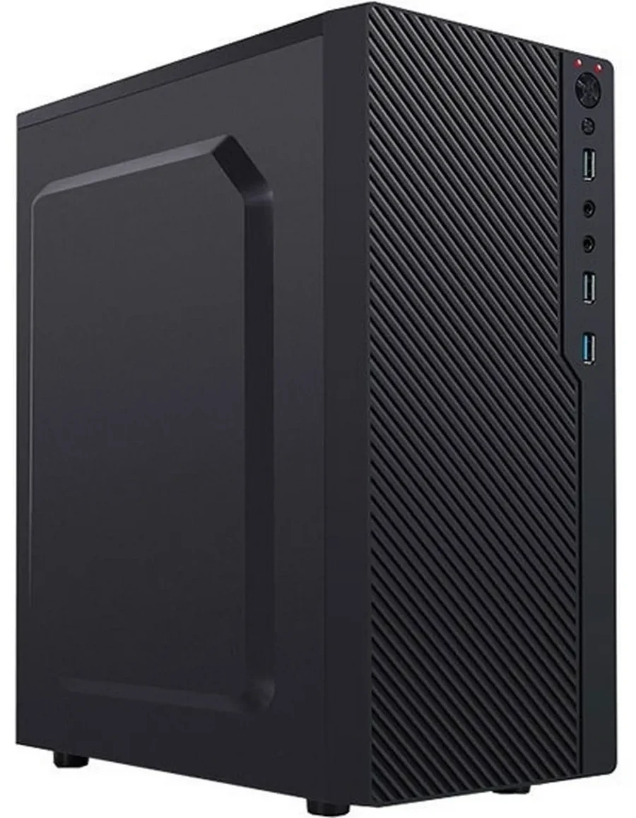 Компьютерный корпус APEX-T04, (400W), black, MATX