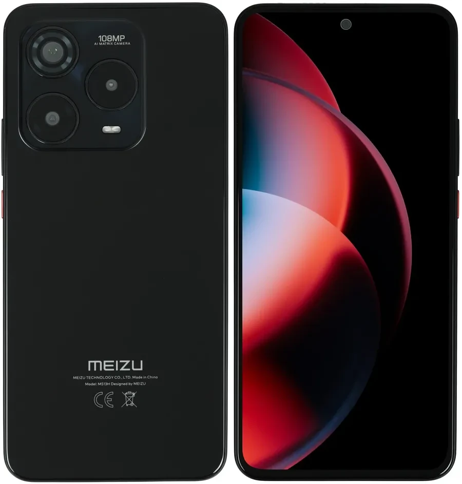 Смартфон Meizu Note22 8GB RAM 128GB ROM Black