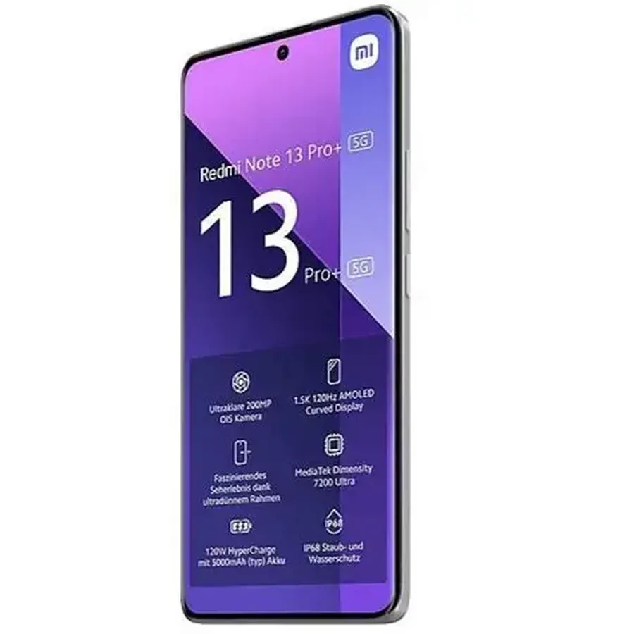 Смартфон Redmi Note 13 Pro+ 5G, 6.67" AMOLED, 8GB/256GB, Dimensity 7200-Ultra, 200MP, белый — 4