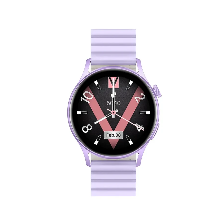 Смарт-часы Kieslect Lady Watch Lora 2, 1.3" AMOLED, IP68, 210мАч, фиолетовый — 2