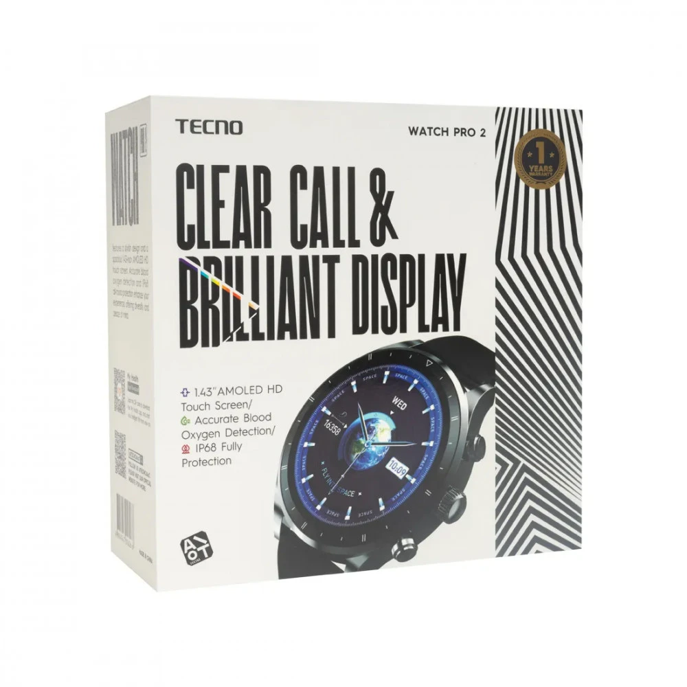 Смарт-часы Smart soat TECNO Watch Pro 2 WP02, kulrang — 3