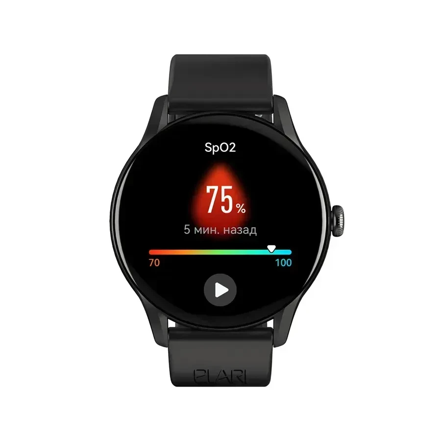 Smartsoat Elari Chrono Pro, AMOLED, 1.43", чёрный — 2