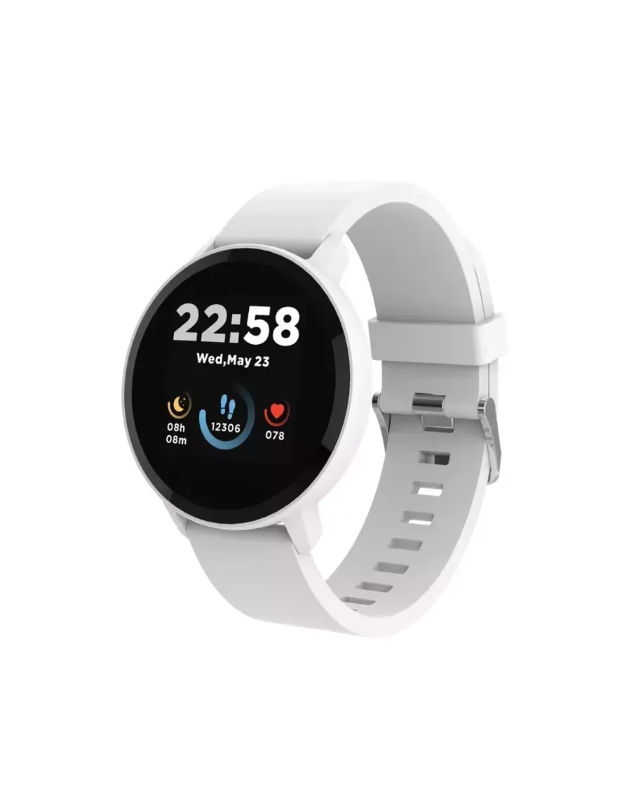 CANYON Lollypop SW-63 умные часы 1.3" IPS, серебро — 2