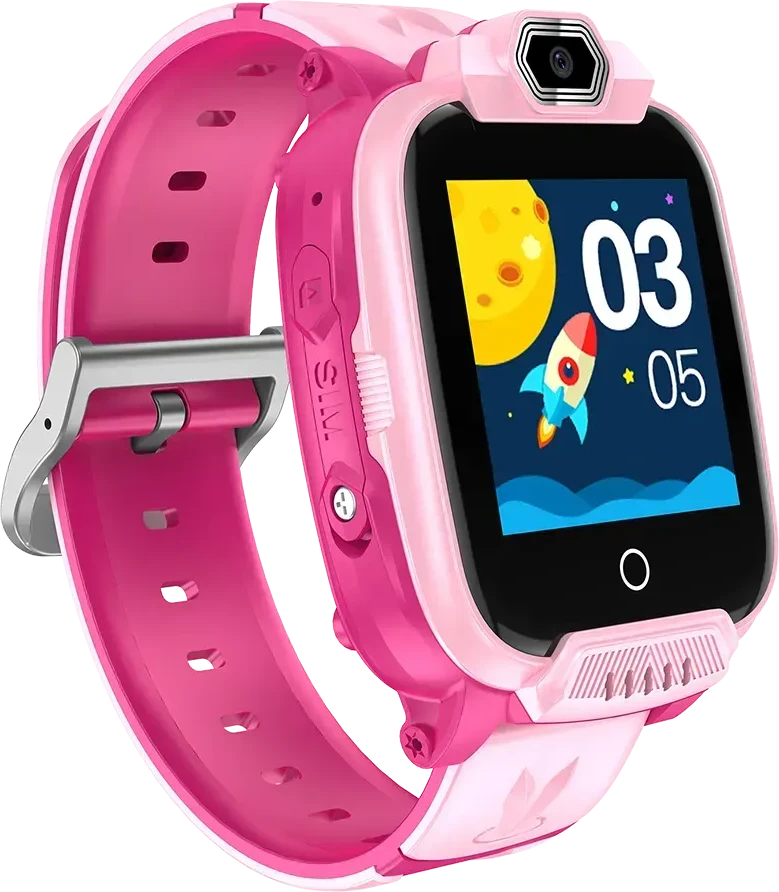 Детские смарт-часы CANYON Jondy KW-44, 4G, GPS, камера, розовый — 3