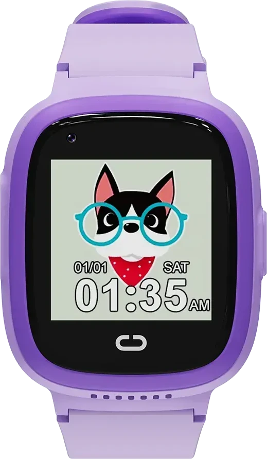 Детские смарт-часы CANYON Sunny KW-48, 4G, GPS, видео, фиолетовый