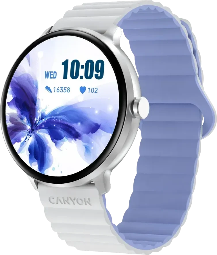 CANYON Smart Watch Jacky SW-69, белый-синий — 2