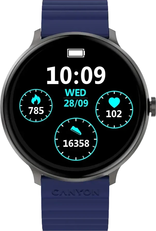 CANYON Smart Watch Jacky SW-69, синий-жёлтый