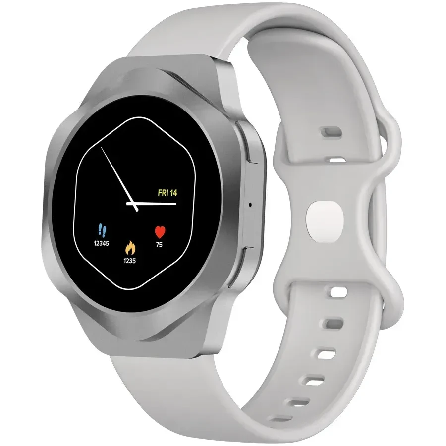 CANYON Smart Watch Hexagon 88 BT-CALL, серебристый — 2
