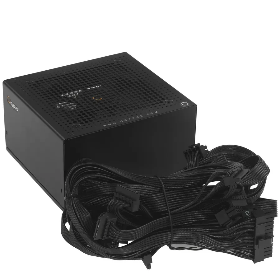 Блок питания Ocypus 650W, Delta P650, Non modular, 80+ BRONZE, Черный, Delta-P650-B1FDBK024X-EU — 3