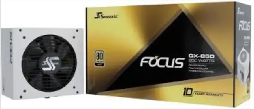 Блок питания Power supply ATX Seasonic Focus GX-1000, SRP-FGX102-A5A32SF, 80plus Gold, Modular, ATX3.0, 1000W — 4