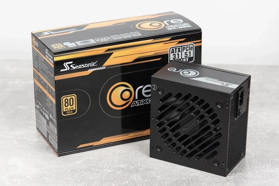 Блок питания Power supply ATX Seasonic Core GX-850, SRP-CGX851-A5A32SF, 80 Plus Gold, Modular, ATX3.1, 850W