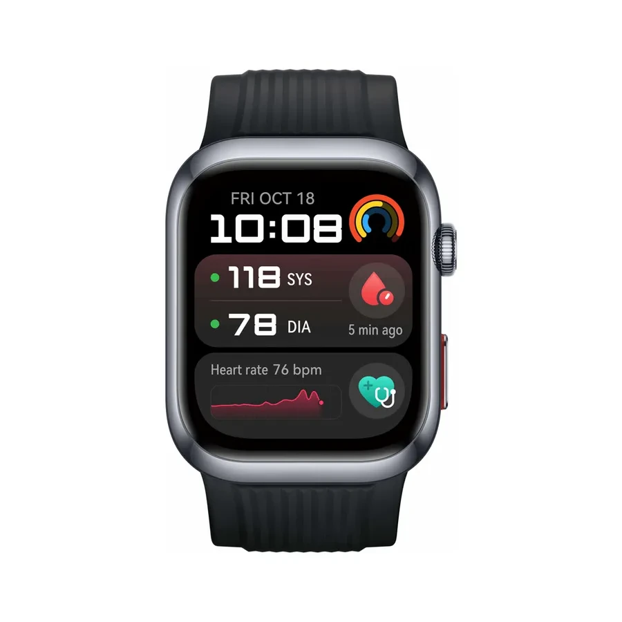 Смарт-часы Huawei Watch D2, 1.82" AMOLED, 480х408, чёрный — 2