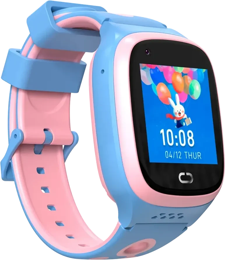 Смарт-часы Canyon Kids Watch ZEFIR KW-49 E-SIM 4G GPS WiFi Video Music Games English learning, Pink&Blue — 2