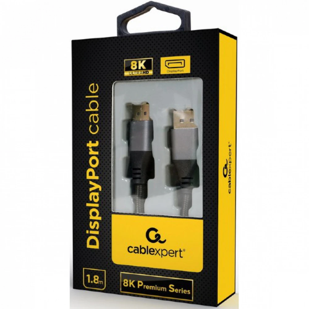 Кабель DisplayPort Cablexpert CC-DP8K-6, 1.8м — 4