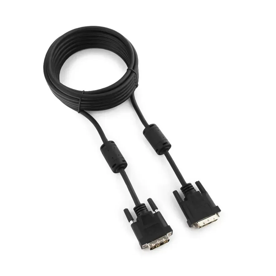 Кабель DVI-D Cablexpert CC-DVI-BK-15, 18+1pin, 4.5м