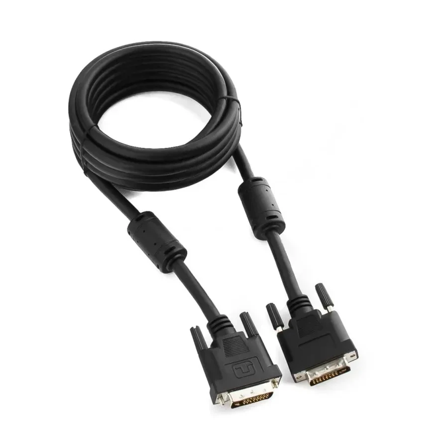 Кабель DVI-D Cablexpert CC-DVIL-BK-15, 18+1pin, 4.5м