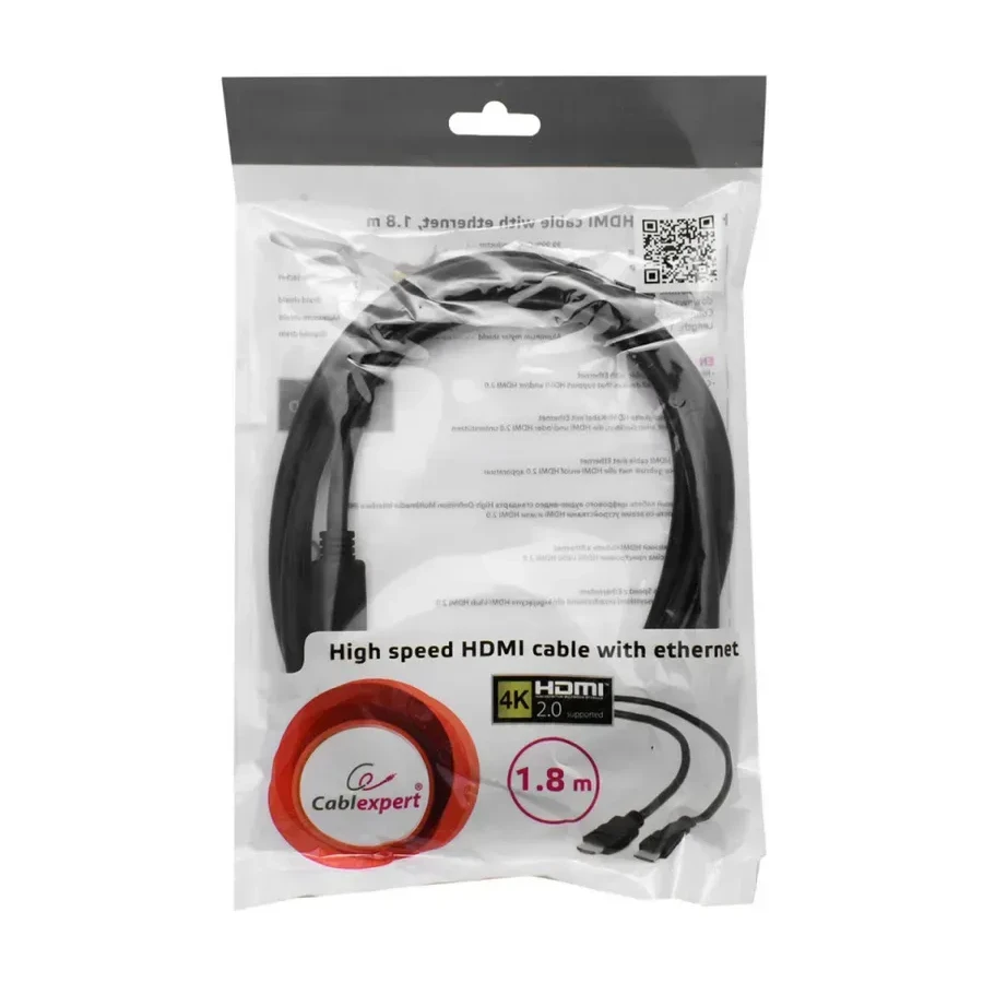 Кабель HDMI Cablexpert CC-HDMI4-6, 1.8м — 2