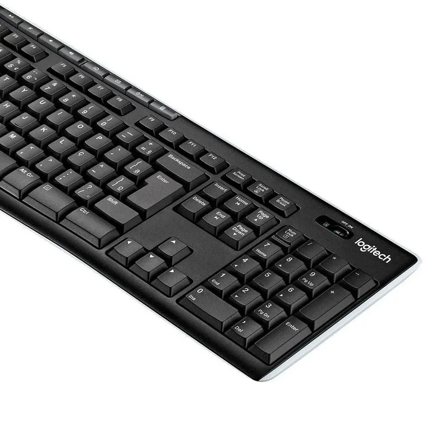 Клавиатура беспроводная Logitech K270 /Logitech Wireless Keyboard K270 Black,Russian layout — 2