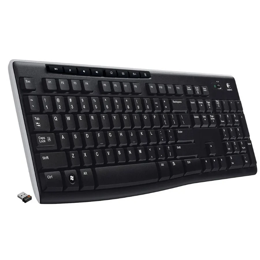 Клавиатура беспроводная Logitech K270 /Logitech Wireless Keyboard K270 Black,Russian layout — 3