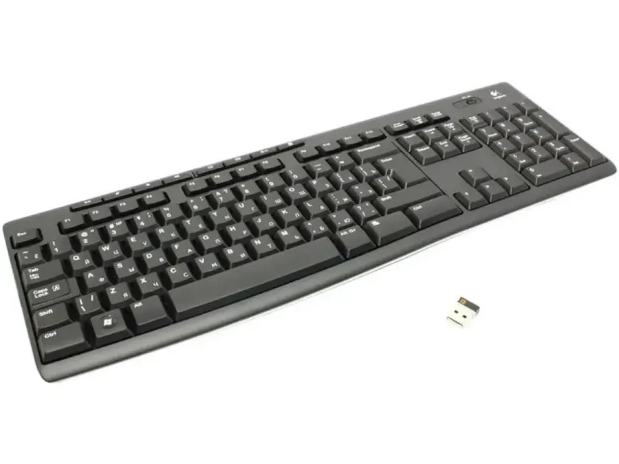Клавиатура беспроводная Logitech K270 /Logitech Wireless Keyboard K270 Black,Russian layout — 4