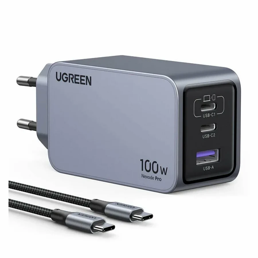 Зарядное устройство UGREEN 100W + кабель