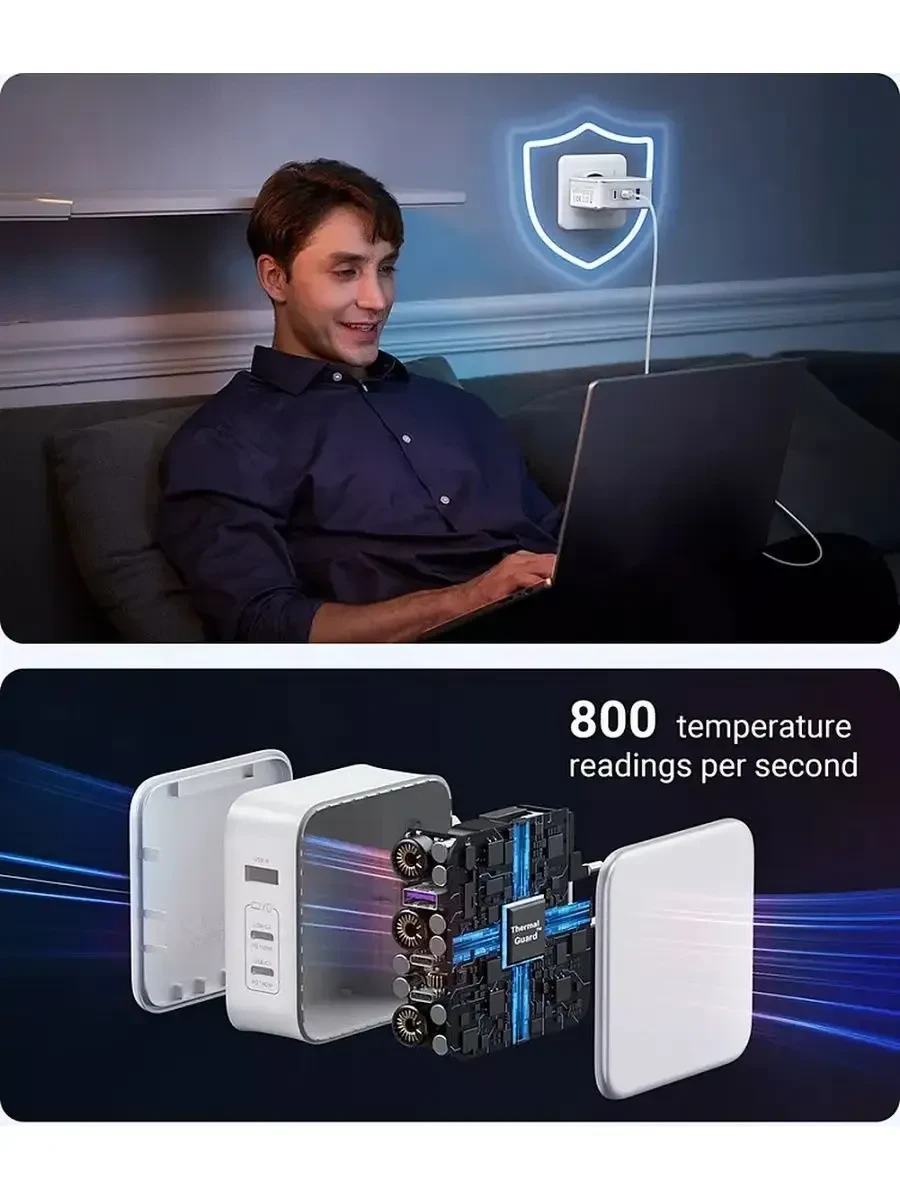 Зарядное устройство UGREEN Nexode 140W — 5