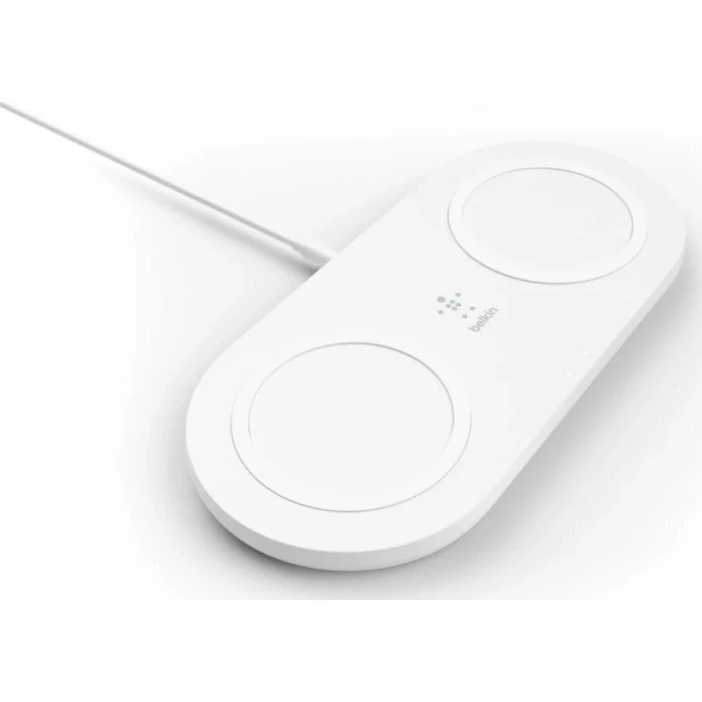 Зарядное устройство Wireless Charging Pad 15W, dual, EU — 5