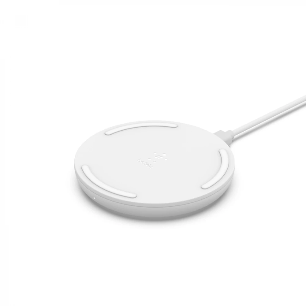 Беспроводная зарядка 10W Micro USB White — 4