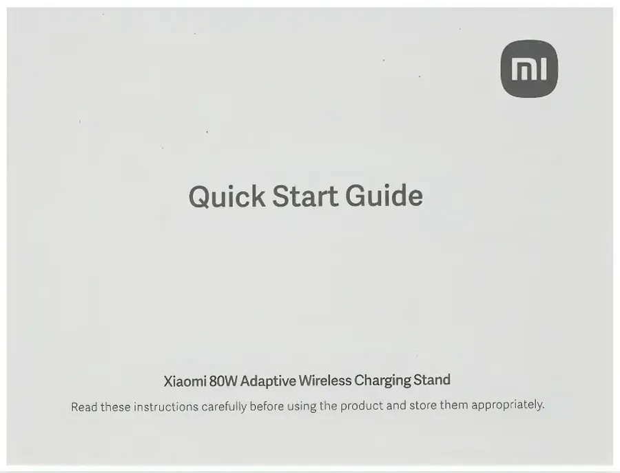 Беспроводное зарядное устройство Xiaomi 80W Adaptive Stand, белый — 4