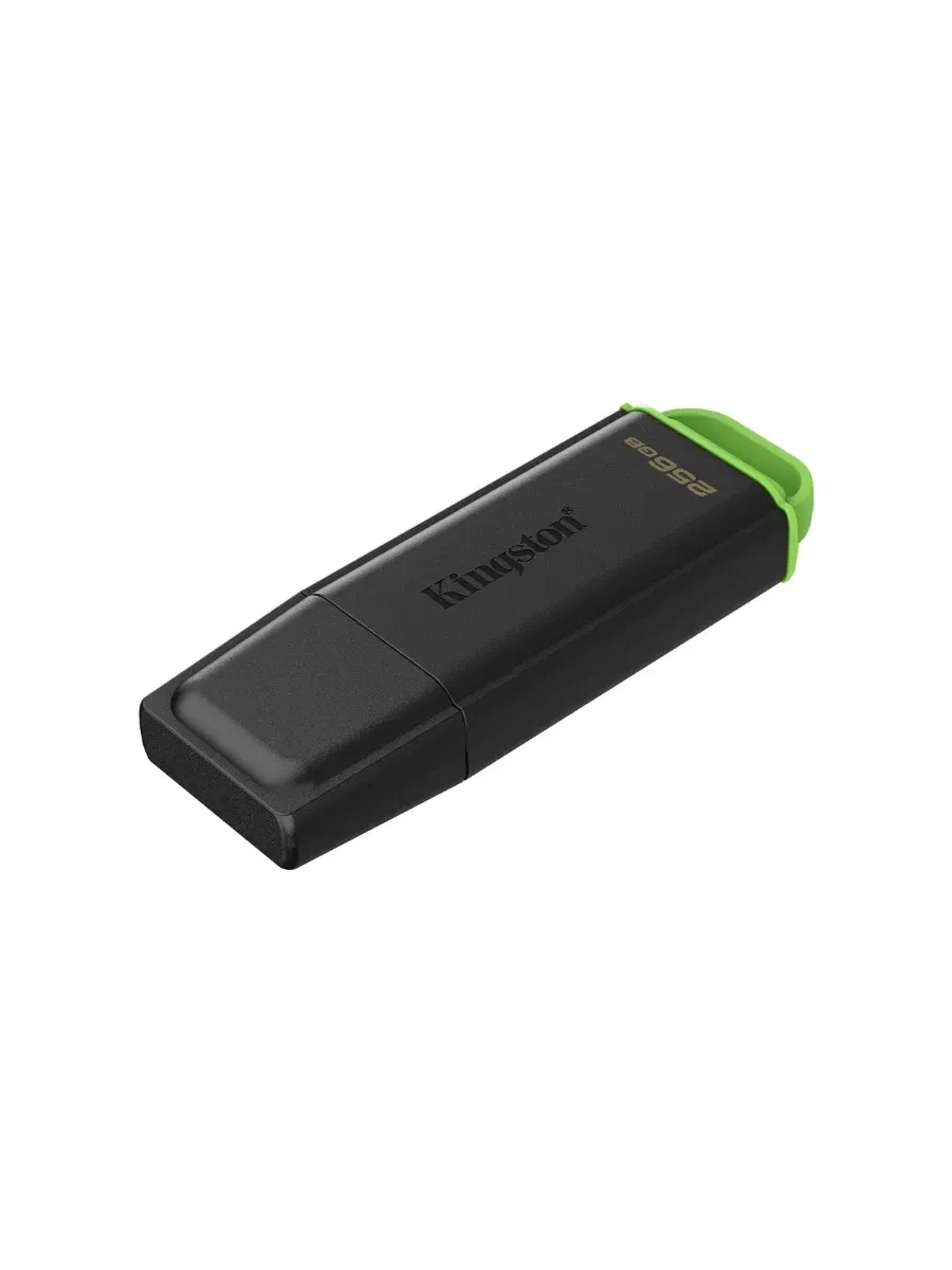 USB-накопитель Kingston DTXG2/256GB 256GB Чёрный/Зелёный — 5