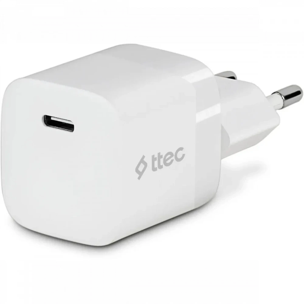 Зарядное устройство ttec SmartCharger 30W PD, белое — 4
