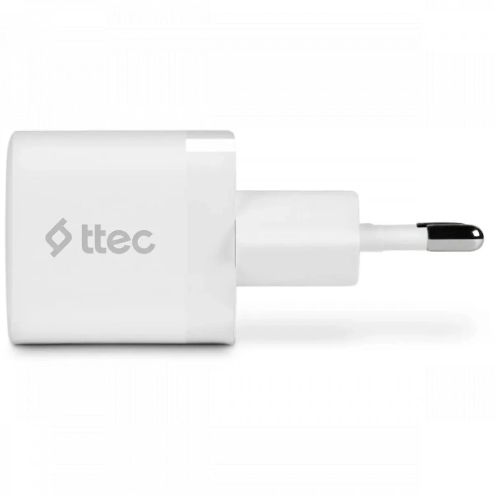 Зарядное устройство ttec SmartCharger 30W PD, белое — 2