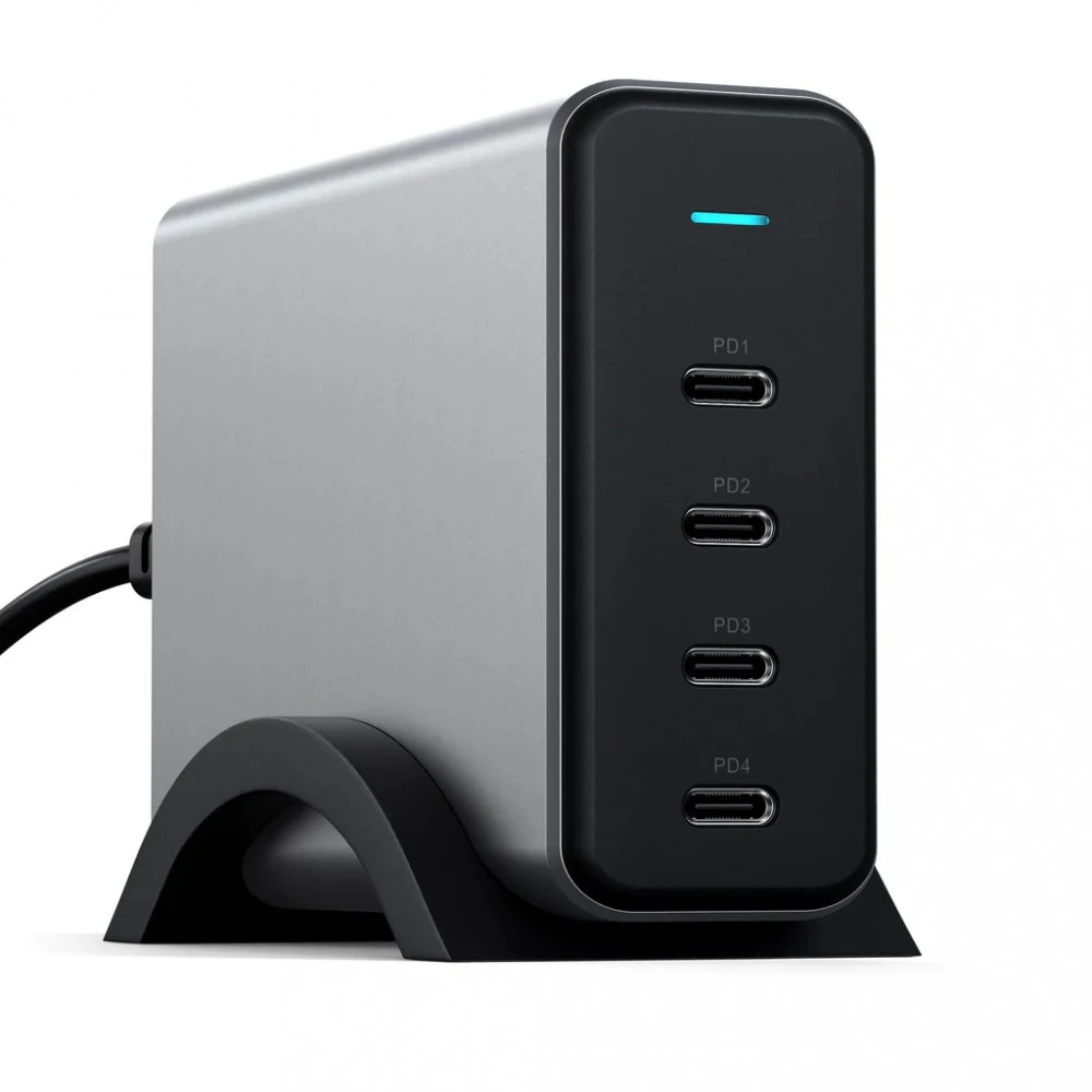 SATECHI зарядное устройство 165W USB-C 4-Port EU — 3