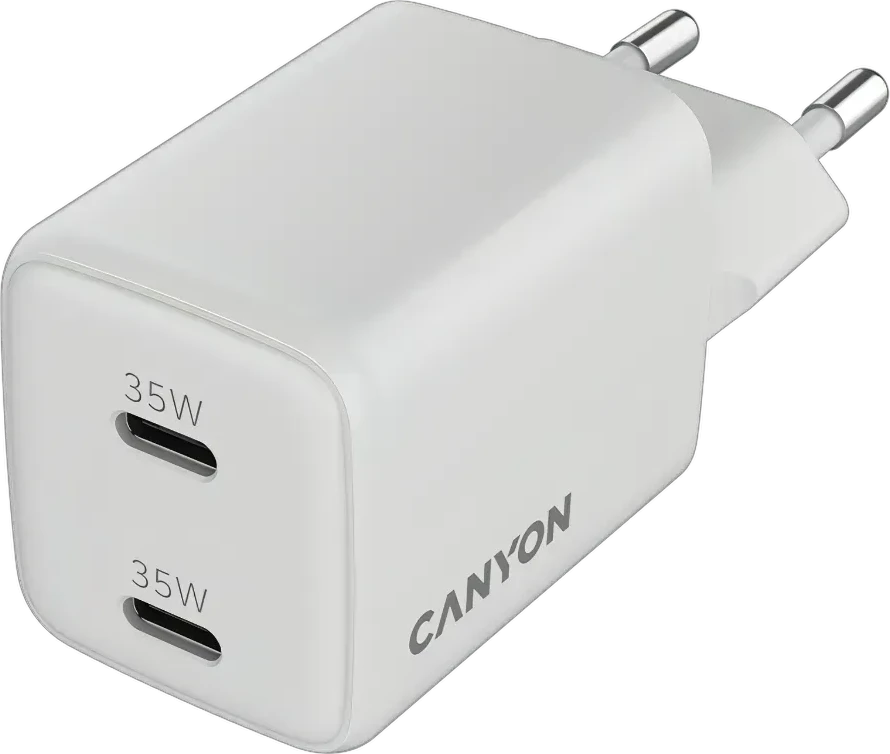 CANYON CU35CC GaN зарядное устройство 35W 2PD EU