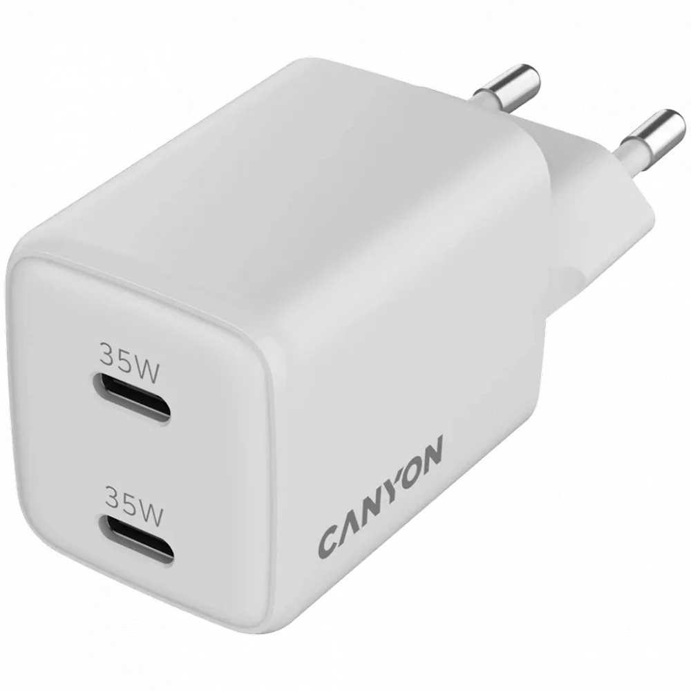 CANYON CU35CC GaN зарядное устройство 35W 2PD EU — 5