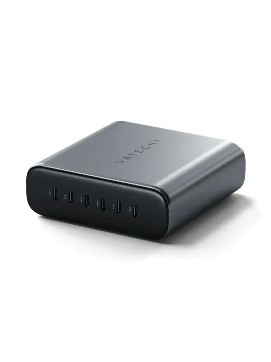 SATECHI зарядное устройство 200W USB-C 6-Port EU