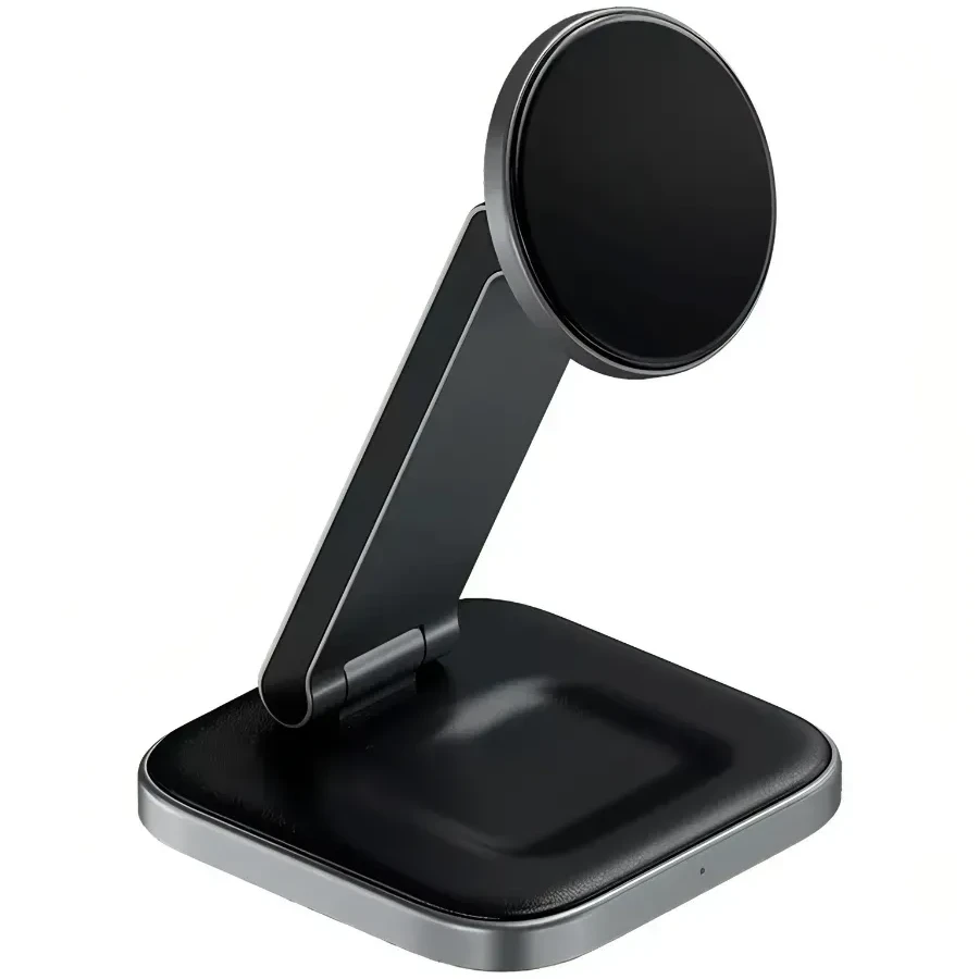 Зарядная станция SATECHI 3in1 Qi2 складная, Space Gray