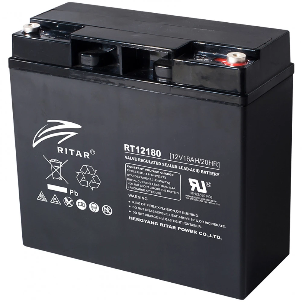 Батарея Ritar RT12180, 12В 18Ач, свинцово-кислотная — 4