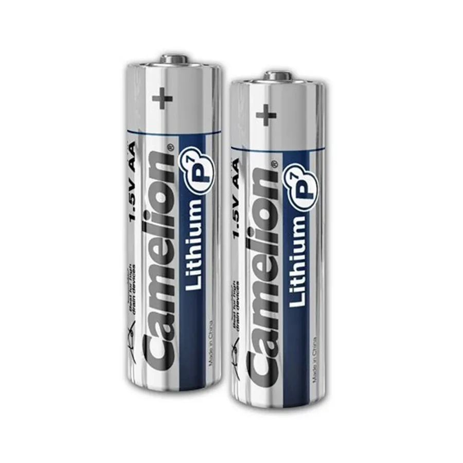 Батарейка CAMELION FR6-BP2, AA 1.5V 3000mAh Lithium P7, 2шт — 2
