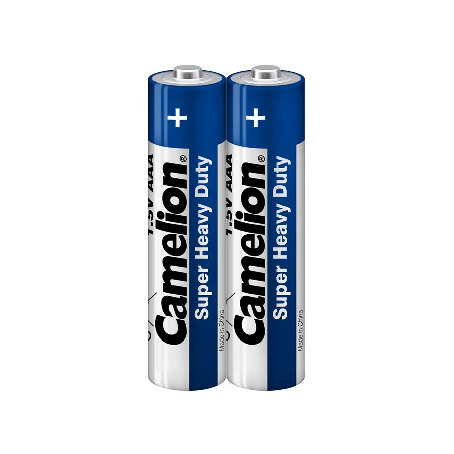 Батарейка CAMELION R03P-SP2B, AAA 1.5V 550mAh Super Heavy Duty, 2шт