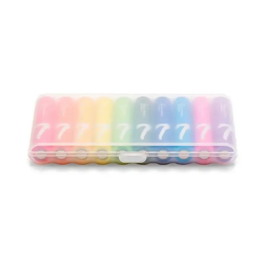 Батарейка Xiaomi AAA Rainbow Batteries, LR03 1.5V щелочная, 10шт — 2