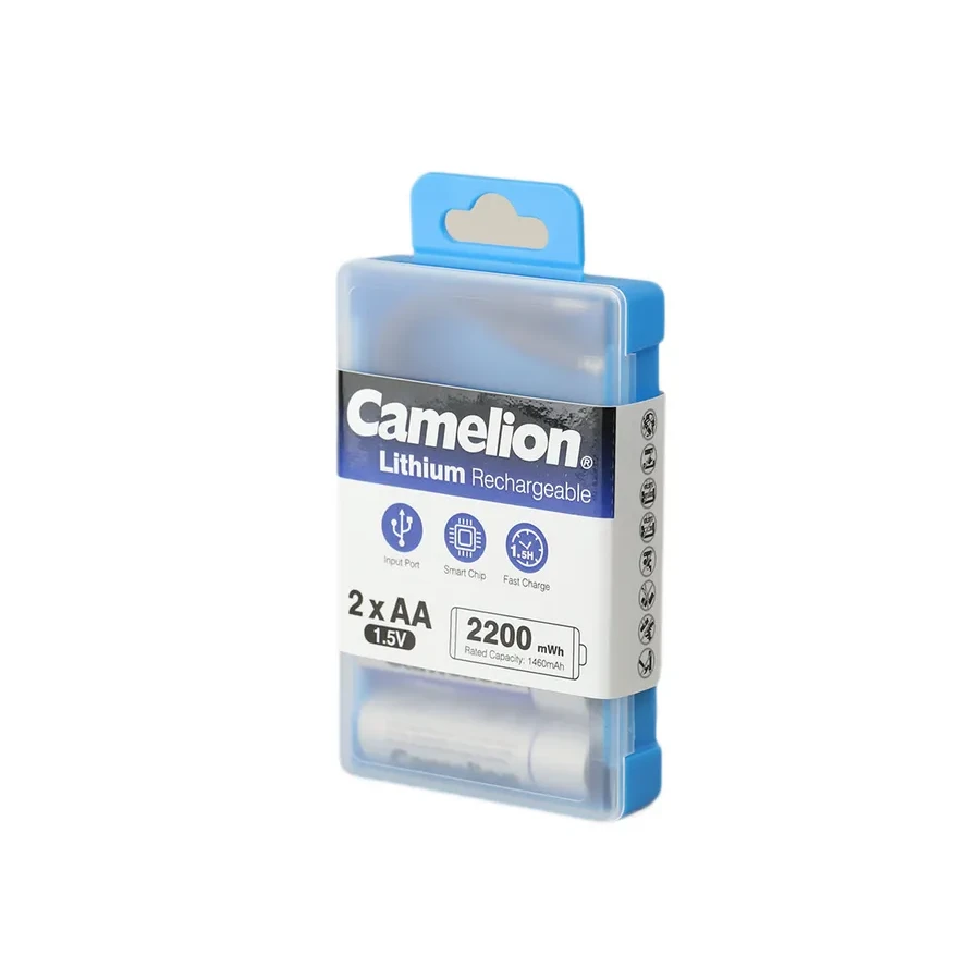 Аккумулятор CAMELION UB-AA2200-PBH2, Li, 2 шт, AA
