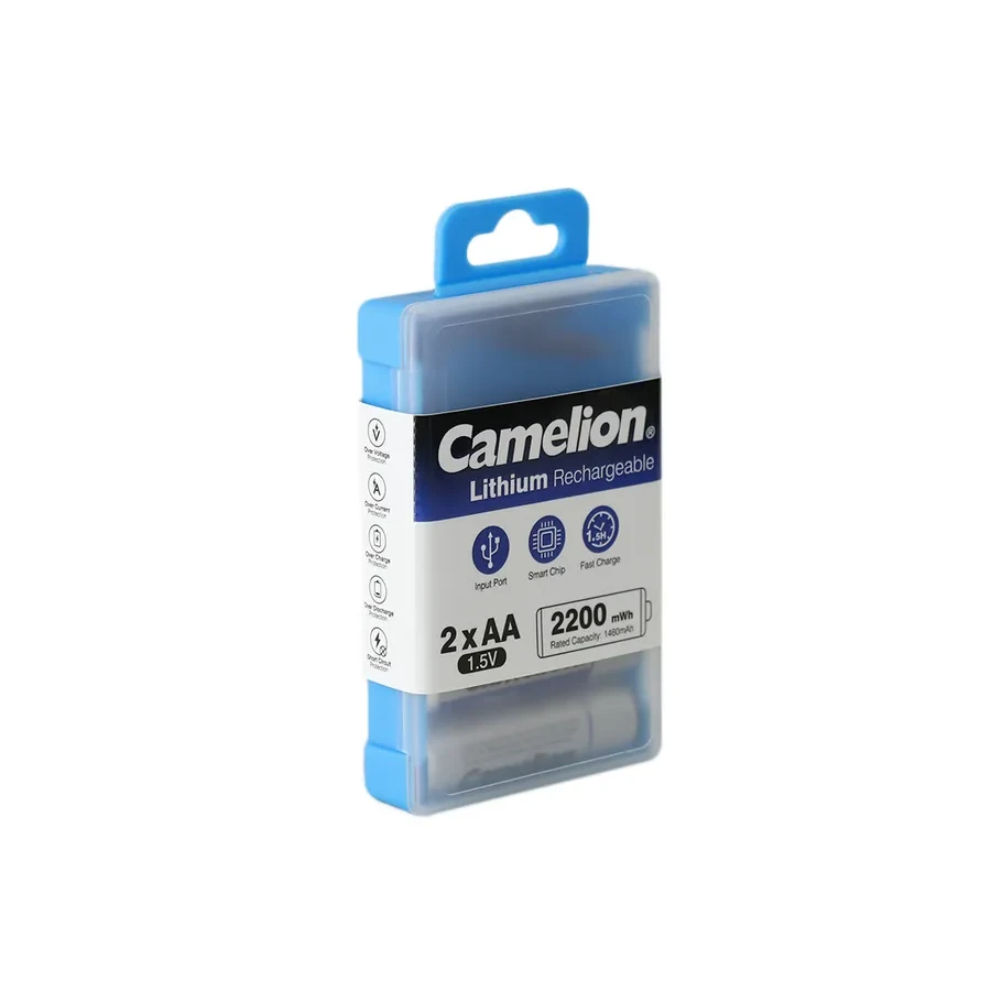 Аккумулятор CAMELION UB-AA2200-PBH2, Li, 2 шт, AA — 2